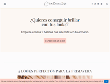 Tablet Screenshot of martabarcelonastyle.com